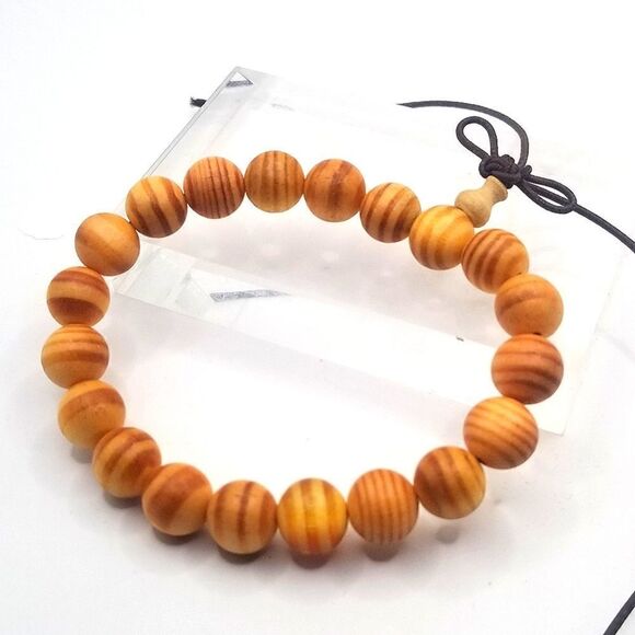 SACRED SANDALWOOD adjustable BRACELET.  - Picture 1 of 4